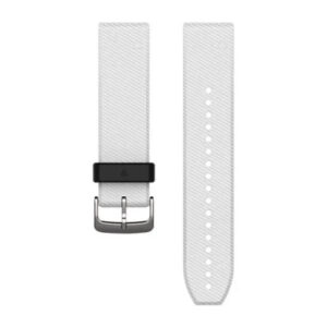 Garmin QuickFit 22 Watch Bands, White Silicone