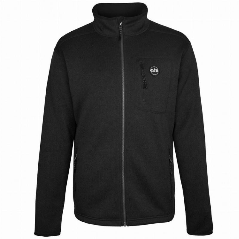 Gill Men's Knit Fleece Jacket - Graphite
