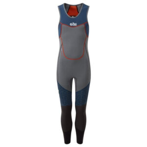 Gill Men's Zenlite Skiff Suit Junior - Steel Grey/Ocean