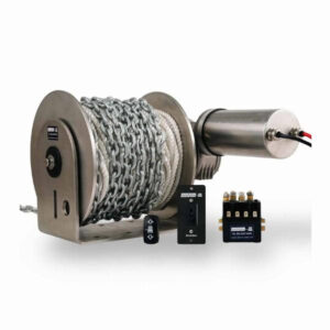 Muir Drum Winch - DW06 with Rope and Chain