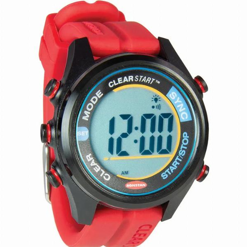 Ronstan Clearstart Sailing Watch, 40mm, Red