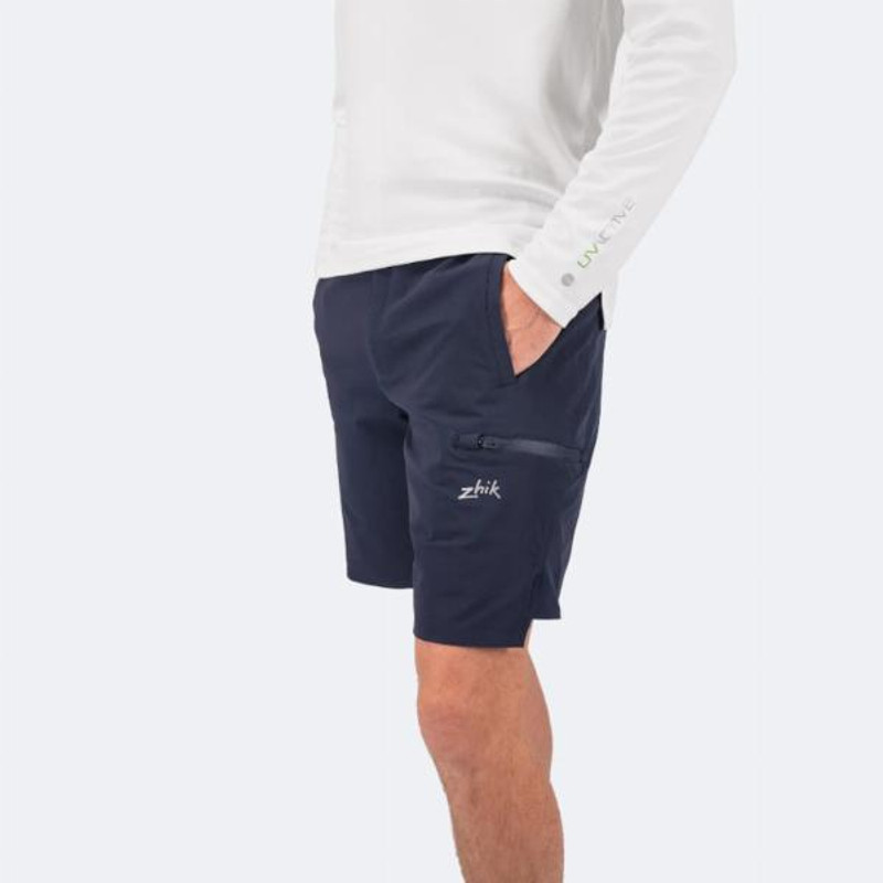Zhik Mens Stretch Fast Dry Deck Shorts - Navy