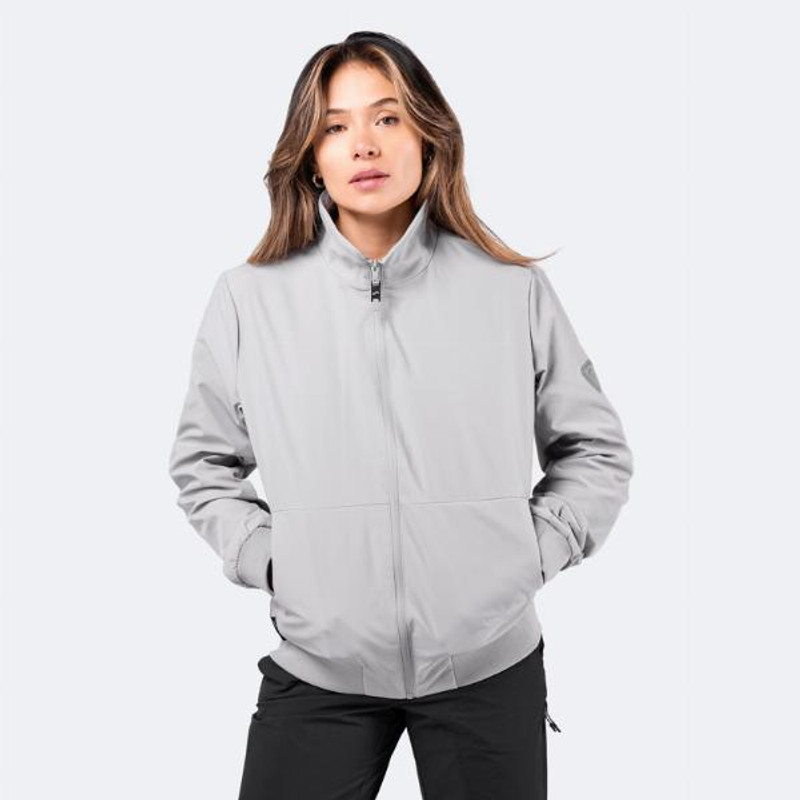 Zhik Womens Insulated Flight Jacket - Platinum