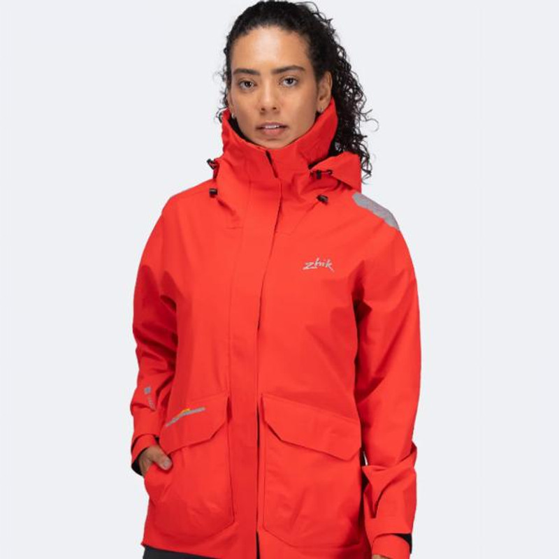 Zhik Womens OFS600 Offshore Cruising Jacket - Flame Red